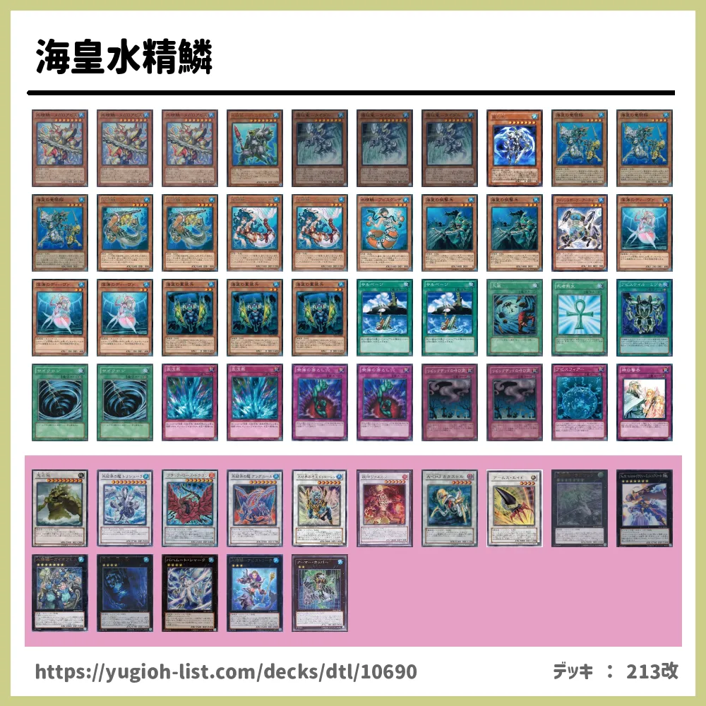 遊戯王 水精鱗 マーメイル デッキパーツ 遊戯王 | mediacenter