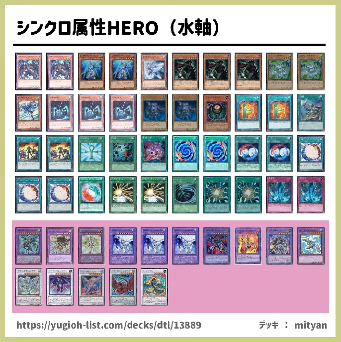 シンクロ属性hero 水軸 遊戯王デッキレシピe Hero ｴﾚﾒﾝﾀﾙﾋｰﾛｰ ビートダウン 遊戯王カードリスト 評価 オリカ