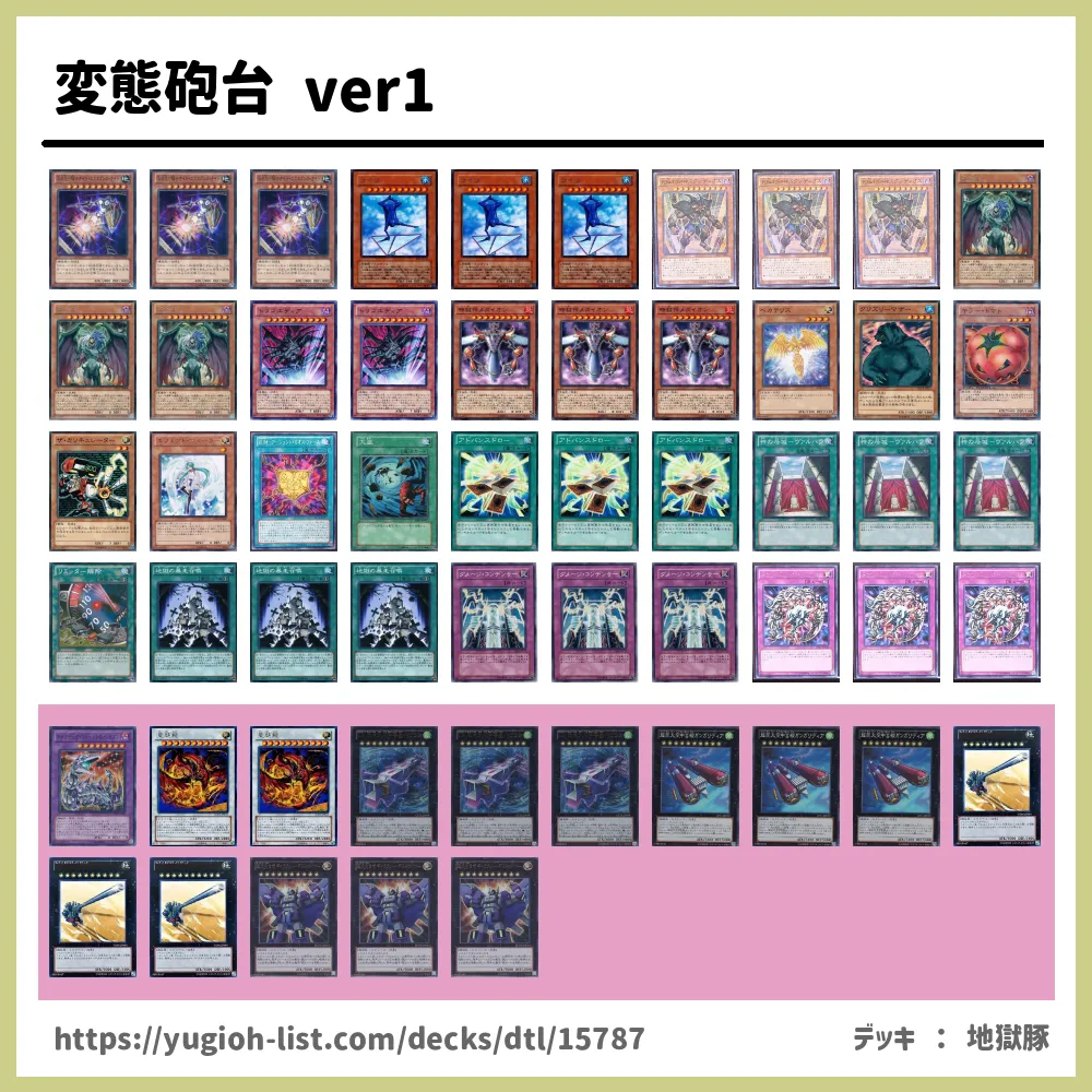 変態砲台 Ver1遊戯王デッキレシピ天使族 ファン テーマ 遊戯王カードリスト 評価 オリカ