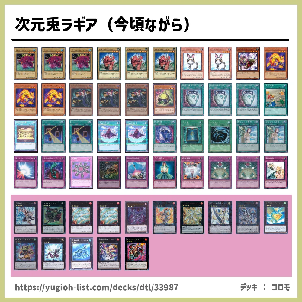 好評につき延長！ 遊戯王 遊戯王 No.736 兎ラギア 1103環境 デッキ 兎