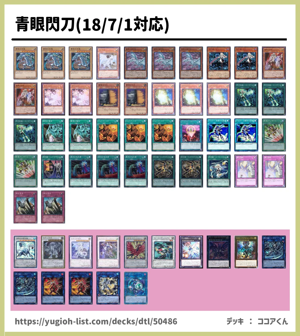 青眼閃刀 18 7 1対応 遊戯王デッキレシピ閃刀姫 せんとうき 閃刀 せんとう ビートダウン 遊戯王カードリスト 評価 オリカ