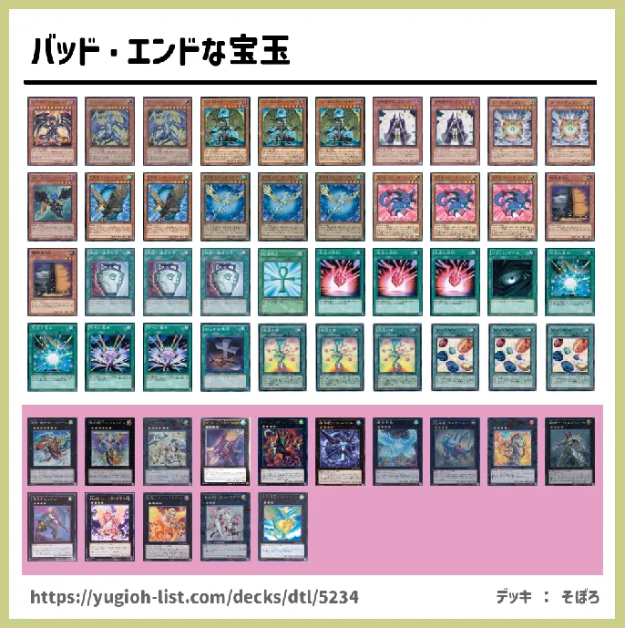 宝玉獣・Ａ宝玉獣（あどばんすどほうぎょくじゅう）【ビートダウン】デッキレシピ画像