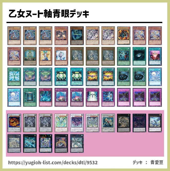 ドラゴン族【ビートダウン】デッキレシピ画像