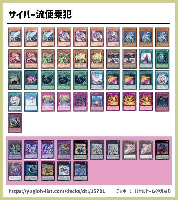 アーティファクト【ファン・テーマ】デッキレシピ画像