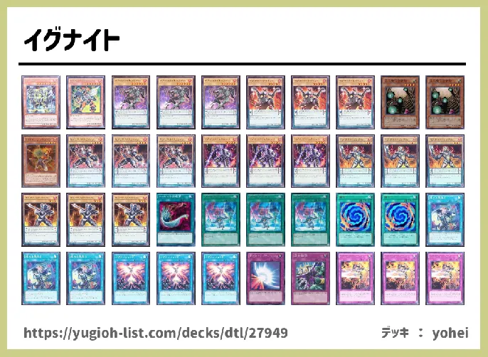 戦士族【ビートダウン】デッキレシピ画像