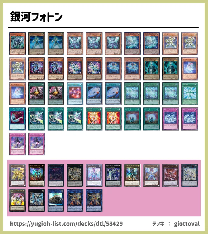 光【ファン・テーマ】デッキレシピ画像