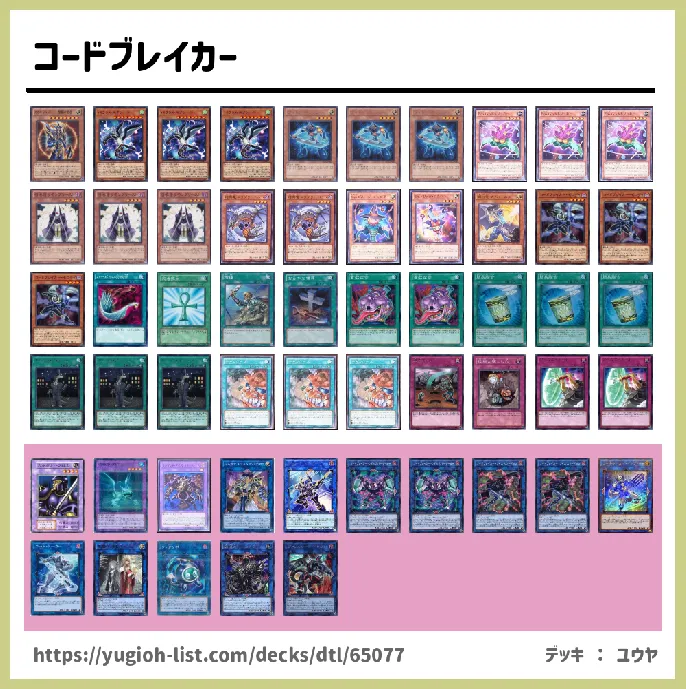 ★リンクモンスター★【ファン・テーマ】デッキレシピ画像