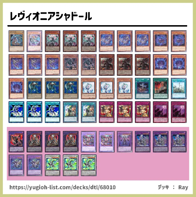 シャドール【メタ・コントロール】デッキレシピ画像