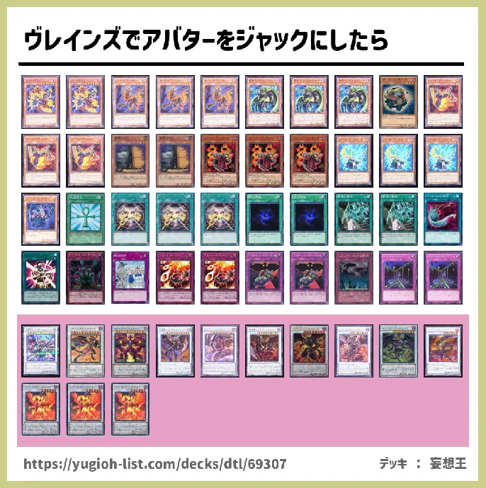 【ビートダウン】デッキレシピ画像