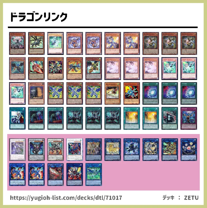 【ビートダウン】デッキレシピ画像