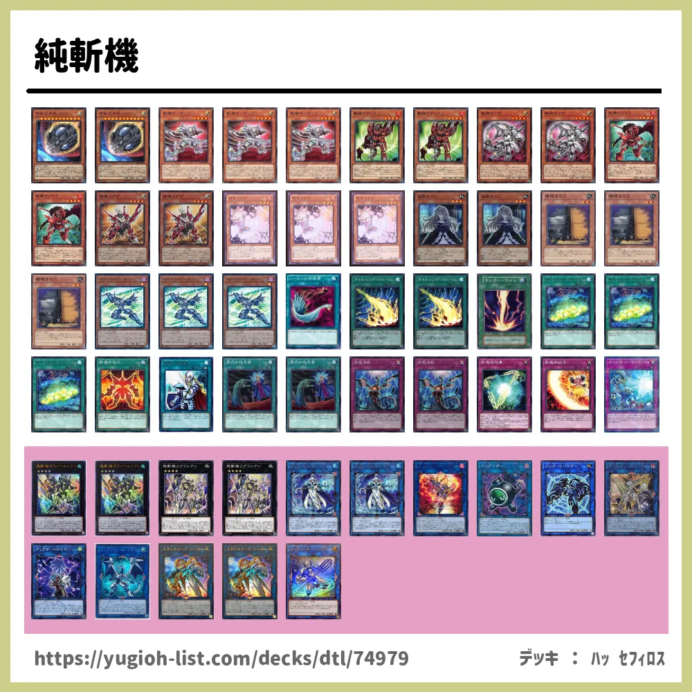 遊戯王デッキ 斬機デッキ ガチ構築 - 遊戯王