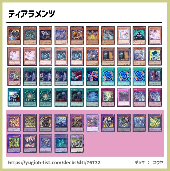 【ファン・テーマ】デッキレシピ画像