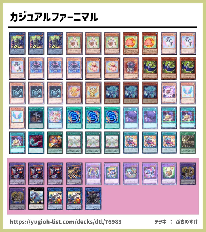 ファーニマル・デストーイ・エッジインプ【ビートダウン】デッキレシピ画像