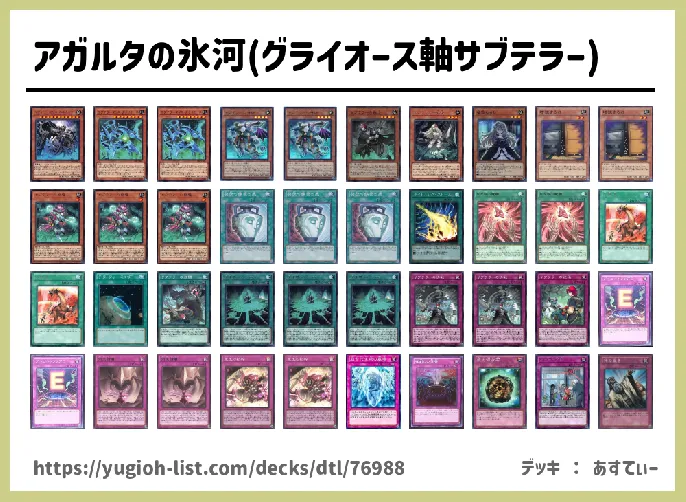 サブテラー【メタ・コントロール】デッキレシピ画像