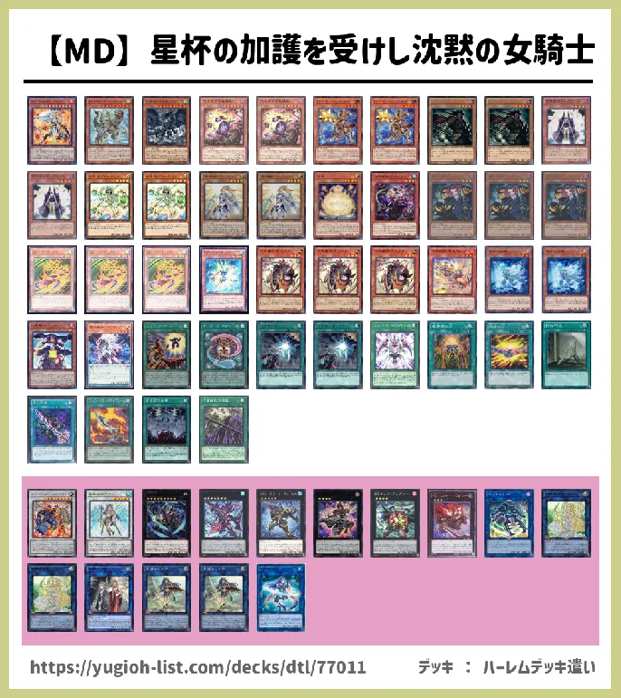 星杯(せいはい)・星遺物(せいいぶつ)【ファン・テーマ】デッキレシピ画像