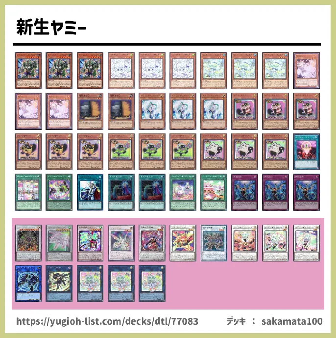 ヤミー【ビートダウン】デッキレシピ画像