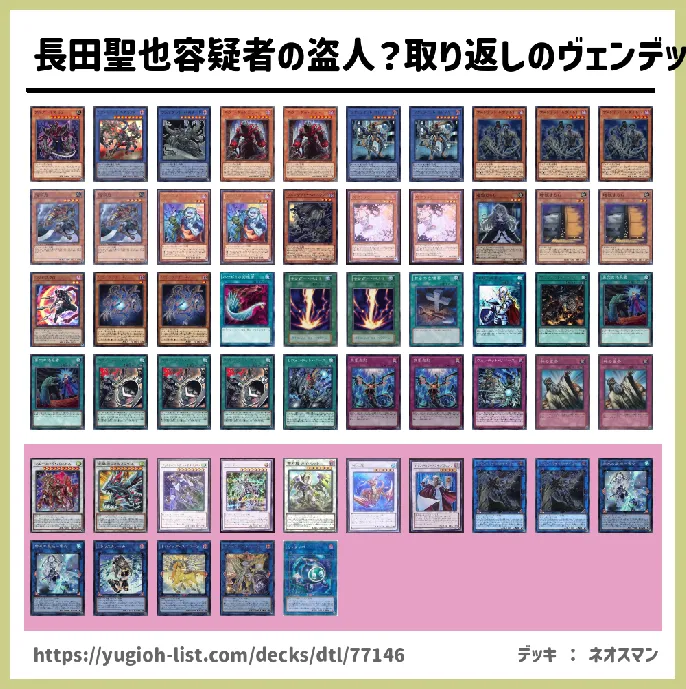 ヴェンデット【ビートダウン】デッキレシピ画像