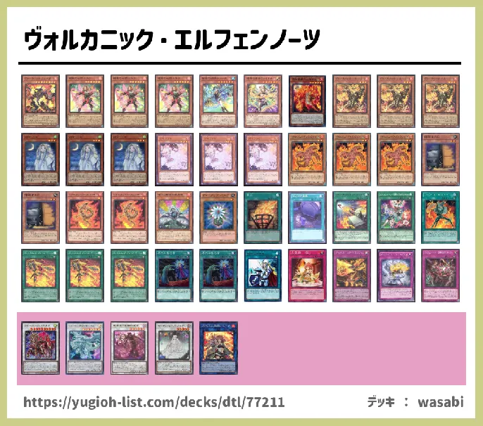 炎【ファン・テーマ】デッキレシピ画像