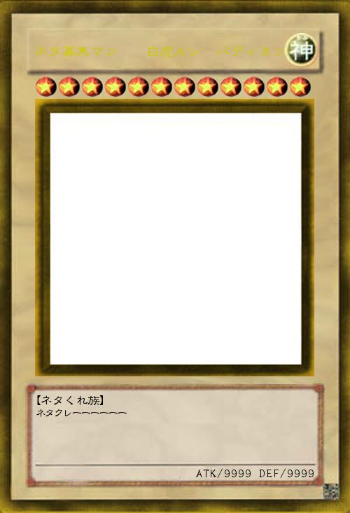 ネタ募集中マン 白虎ルシ パディヨン