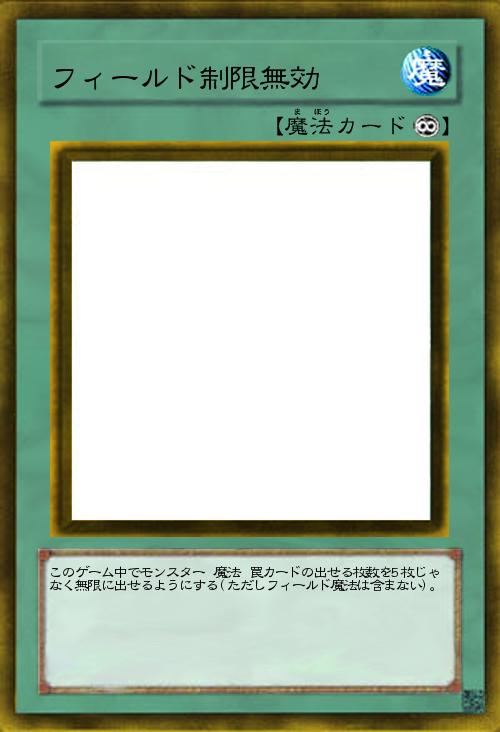 フィールド制限無効