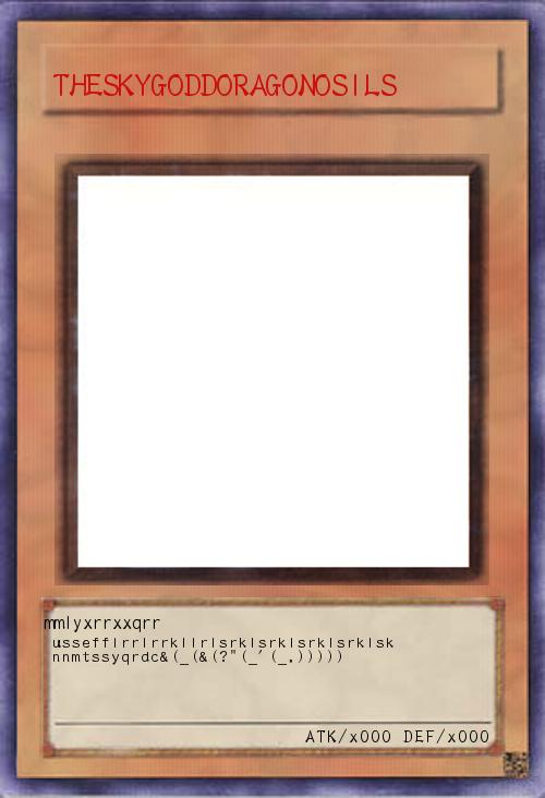 THESKYGODDORAGONOSILS