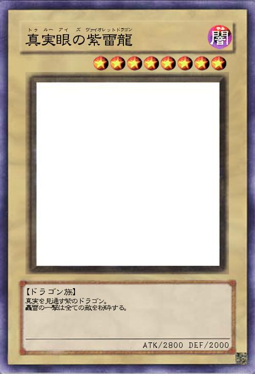 真実眼の紫電龍