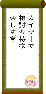 カイザーで相討ち特攻楽しすぎ