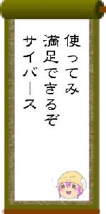 使ってみ満足できるぞサイバース