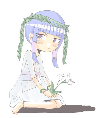 水面のアレサ イラスト4