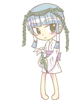 水面のアレサ イラスト5