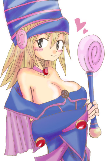 ブラック・マジシャン・ガール イラスト1