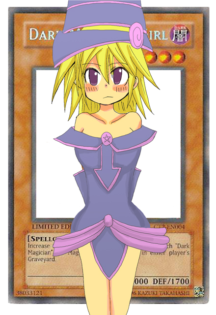 ブラック・マジシャン・ガール イラスト3