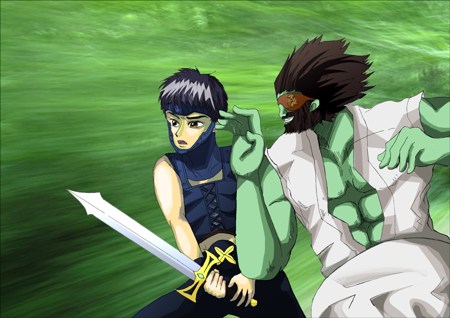 戦士ダイ・グレファー イラスト14