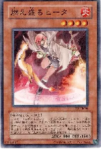 燃え盛るヒータ