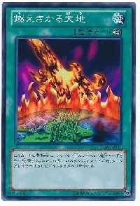 燃えさかる大地